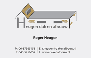 Logo van Heugen dak en afbouw